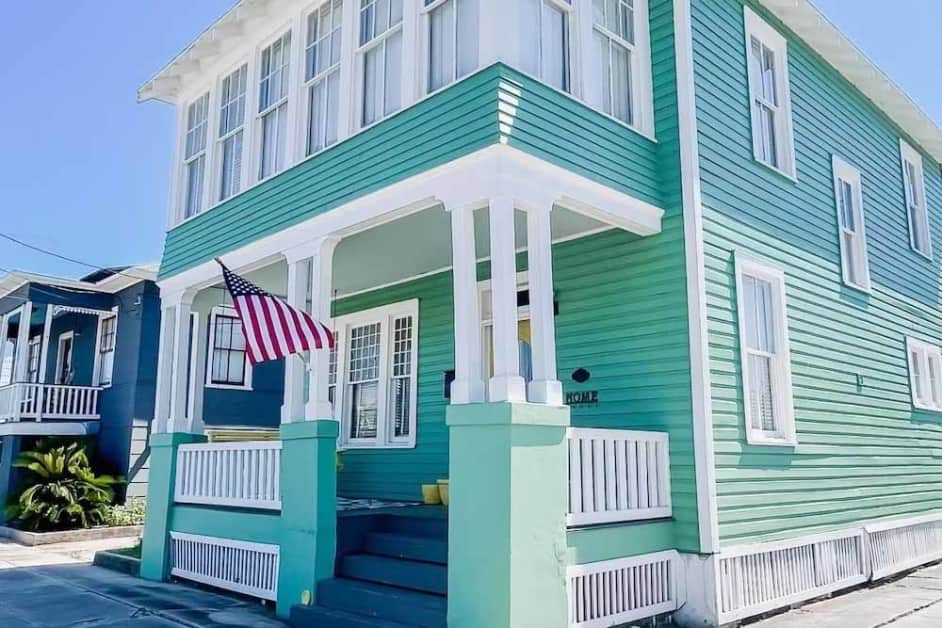 Key Lime Kottage Galveston Vacation Rental East End Historic